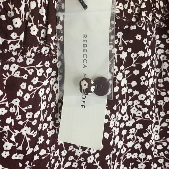 NWT Rebecca Minkoff Selandra dress currant XL - Picture 8 of 10